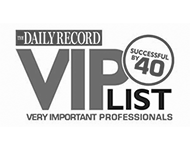 The Daily Record VIP List — Successful By 40 | Badge