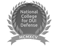 National College for DUI Defense — MCMXCV | Badge