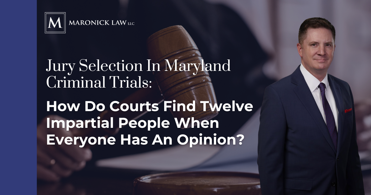 How Do Courts Find Twelve Impartial People When Everyone Has An Opinion?