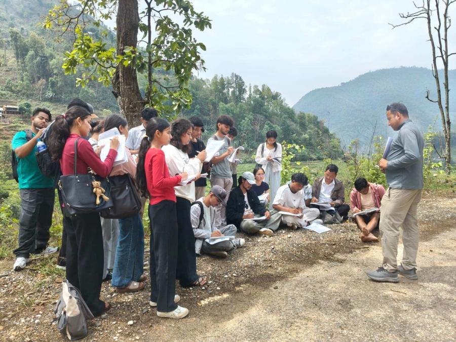 Geological Field Camp at Malekhu, Dhading, Nepal