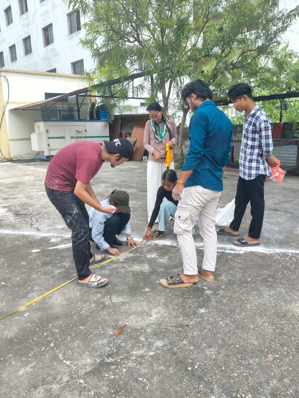 Surveying Practical: Curve setting
