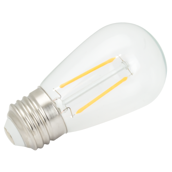 Ampoule LED E27 S14 mini à filament - 1W - 3 températures - ®