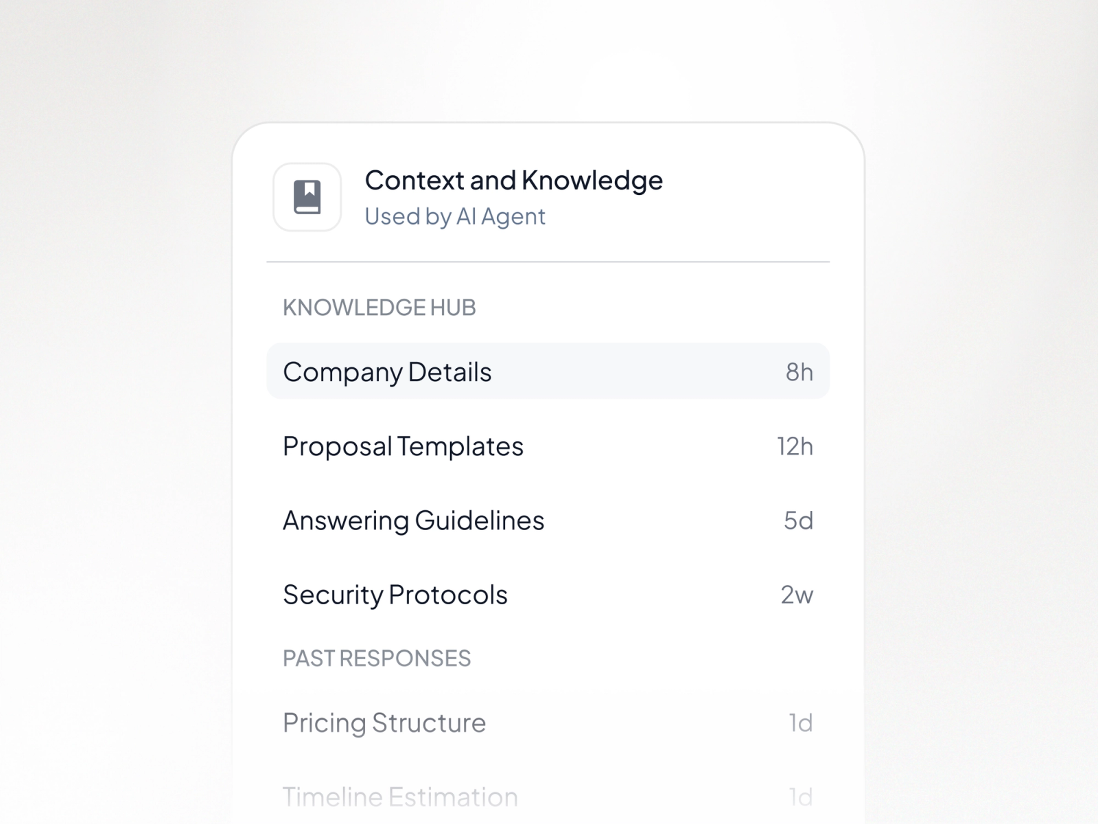 SEQUESTO Context & Knowledge: institutional knowledge as files and folders, retrieved by meaning.