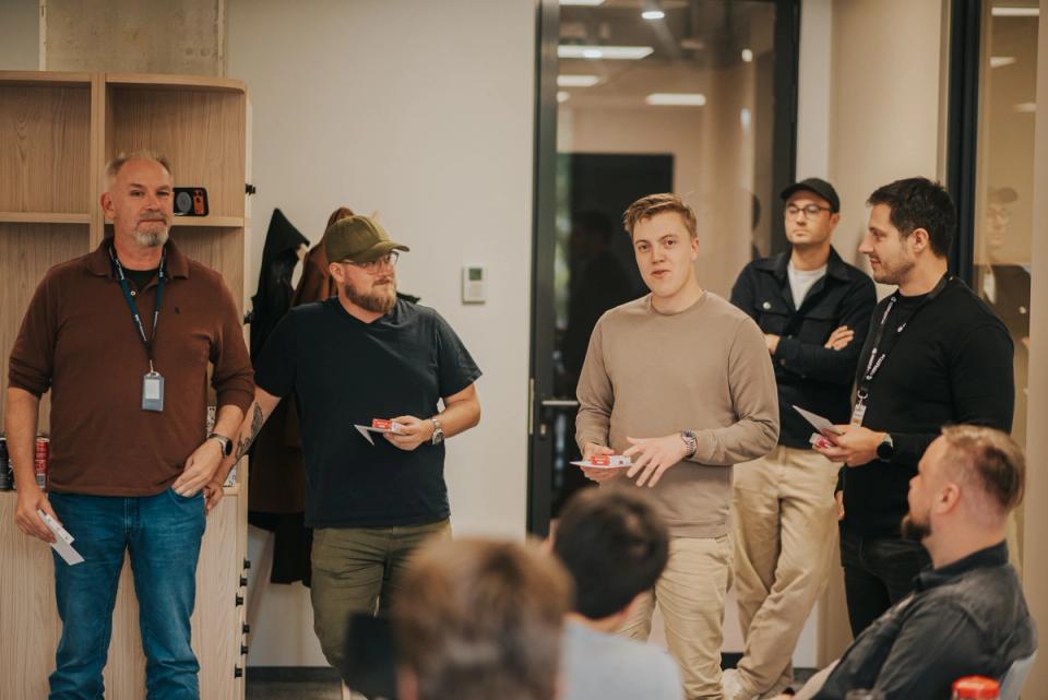 Picture of the winning team