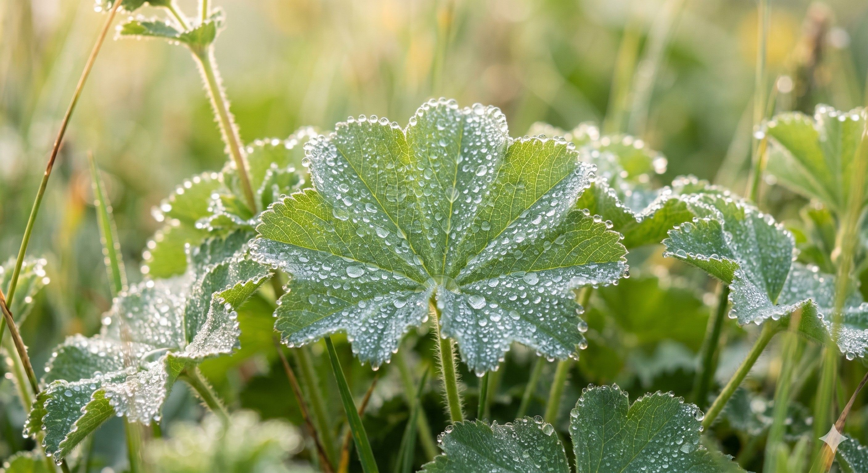 Aslan Ayağı / Fındık Otu (Latince: Alchemilla vulgaris)
