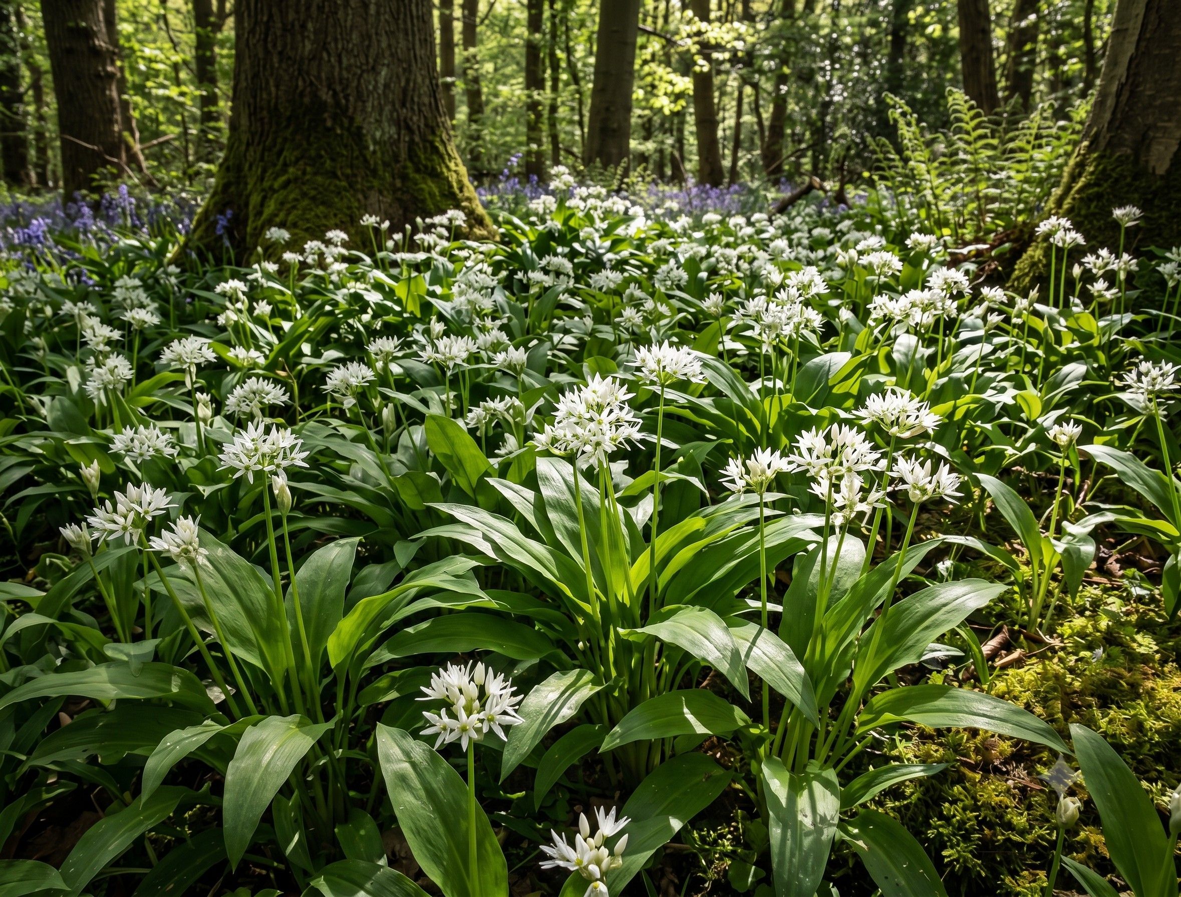 Ayı Sarımsağı / Yabani Sarımsak (Latince: Allium ursinum)