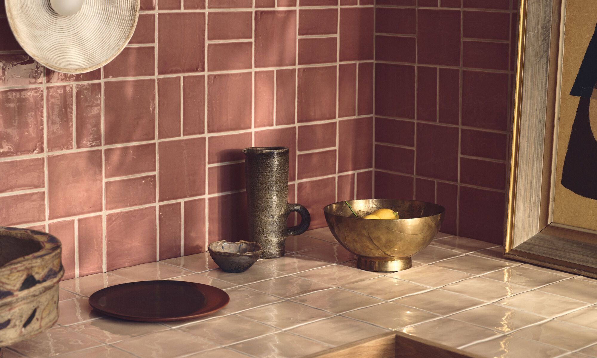 Glazed Ceramic & Glass Mosaic