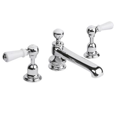 Avebury 3 Hole Basin Mixer - Lever