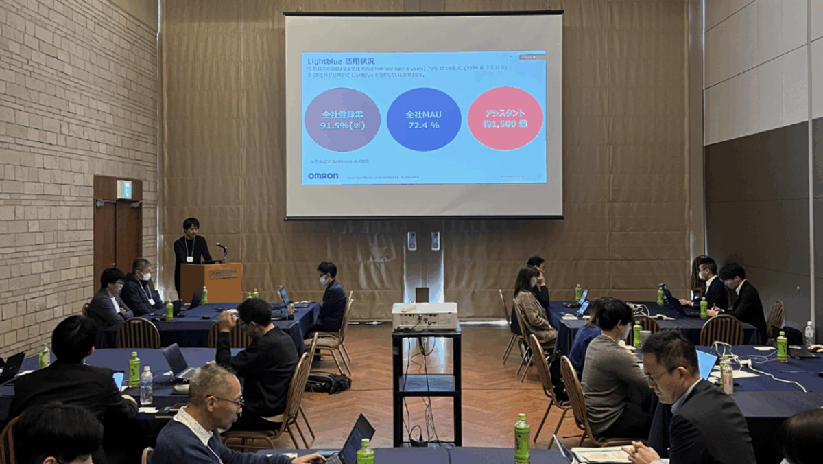 全社利用率72%を達成 オムロンヘルスケアのAI推進戦略｜Lightblue Boot Camp in 鎌倉 開催レポート