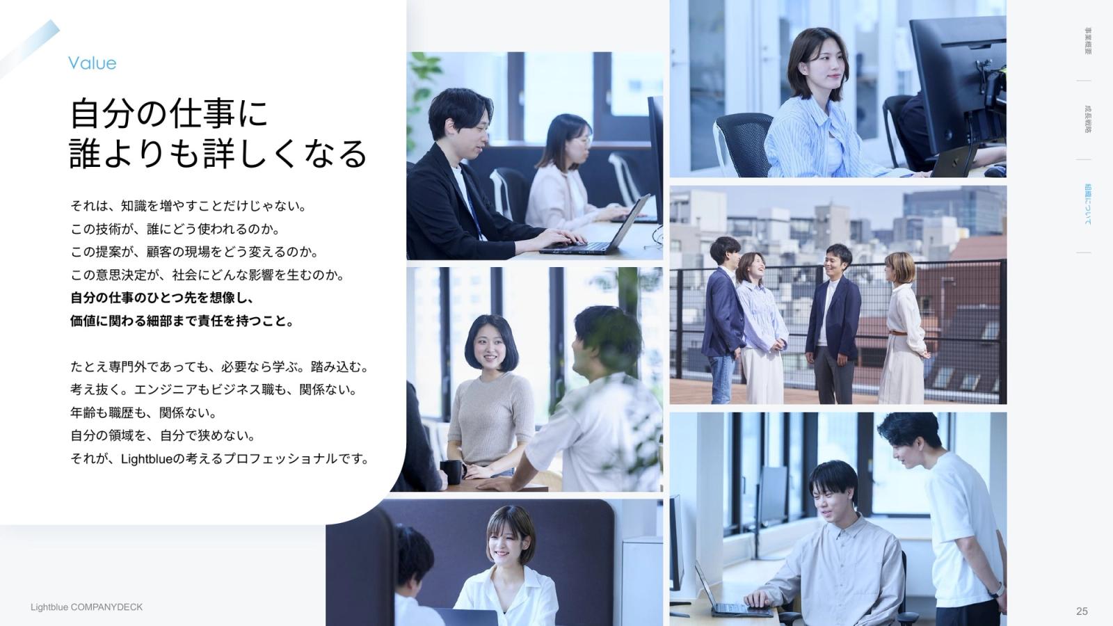 株式会社Lightblue CompanyDeck 25ページ