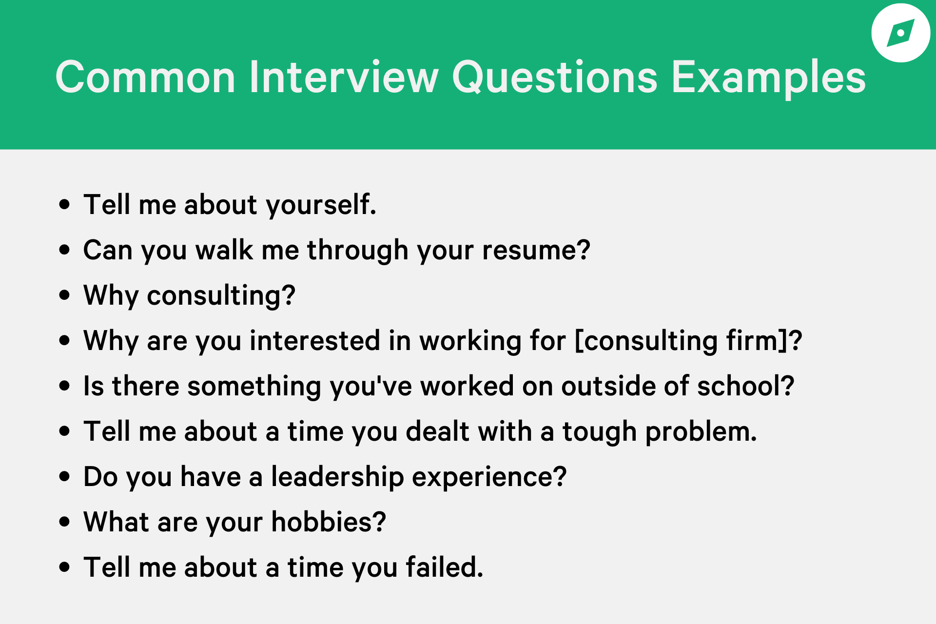 The 15 Most Common Consulting Interview Questions — With Answers | Leland