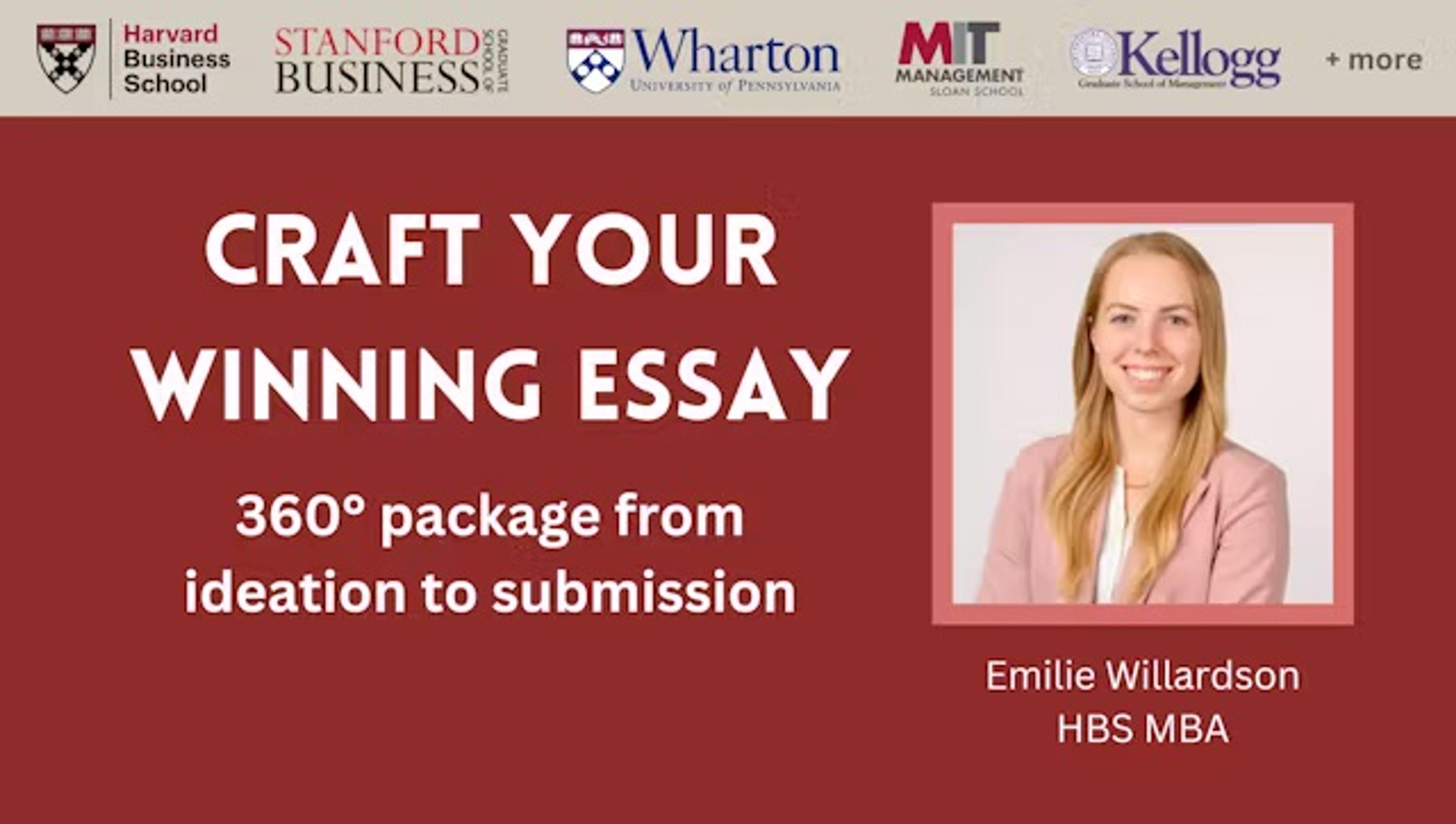 mba application essay writing service