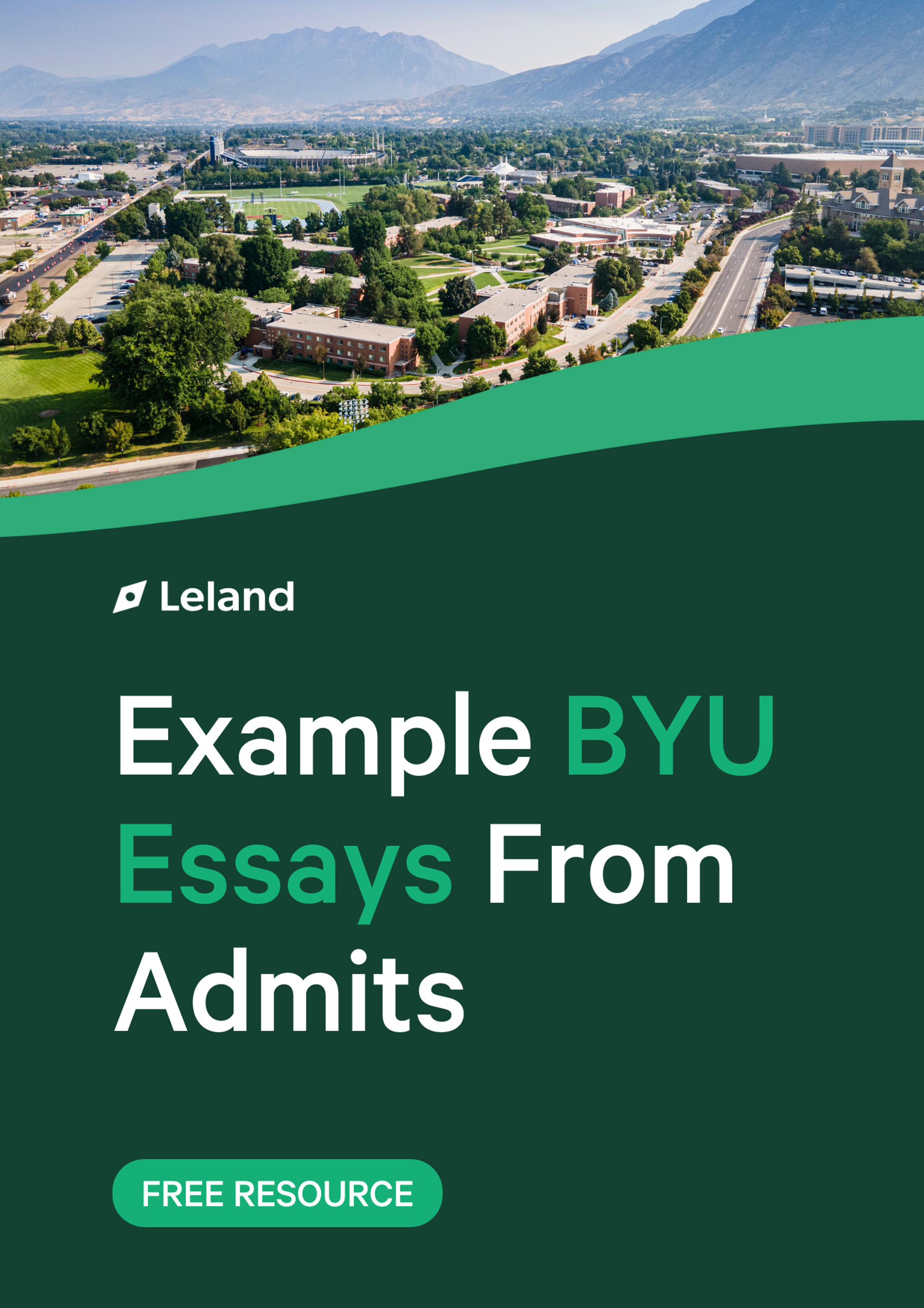 Byuh Application Example How To Get Into BYU (2026) | Leland
