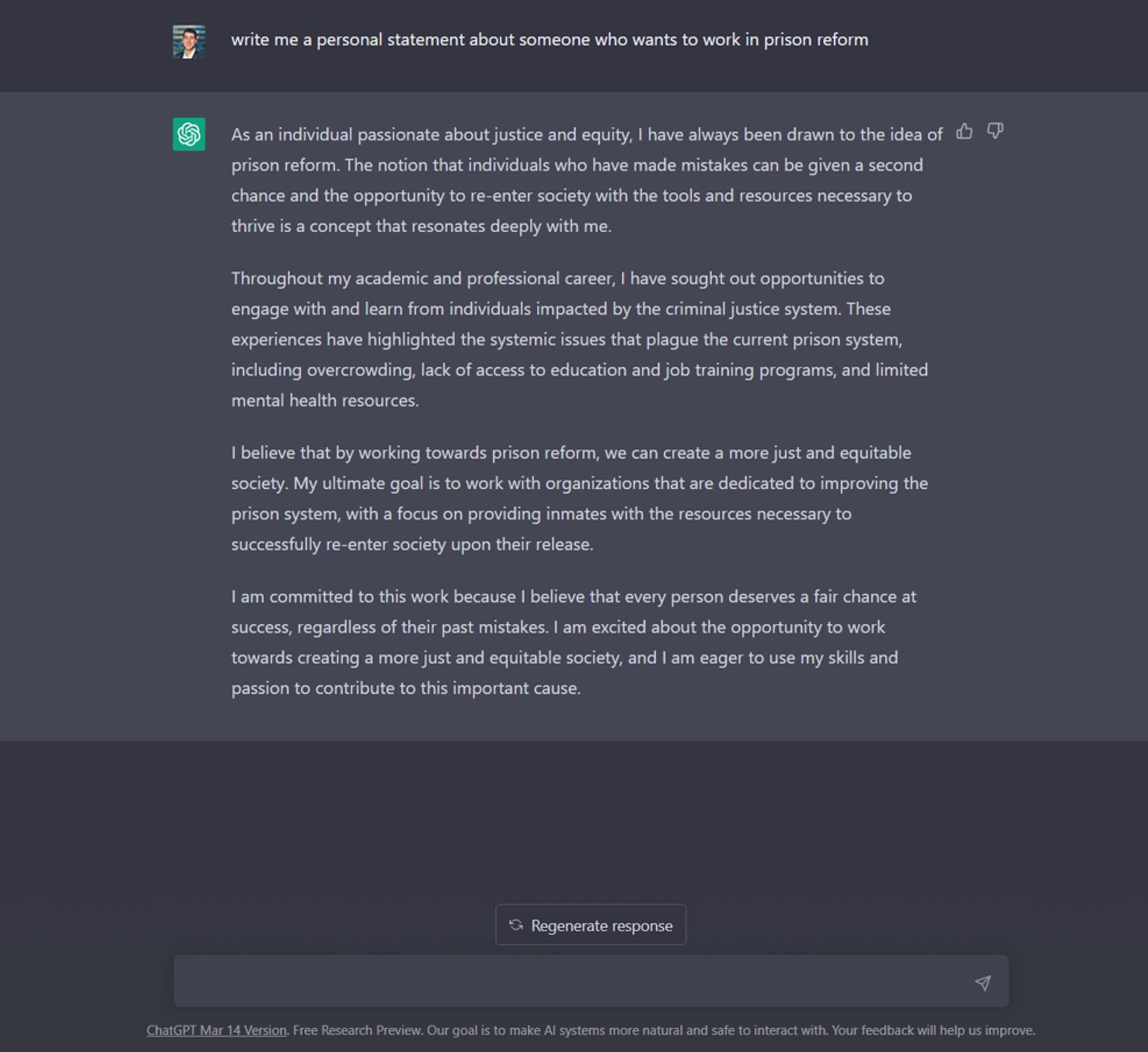 Why ChatGPT Can’t Write Your Personal Statement | Leland