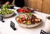 Salate vom Mittagsbuffet beim Firmenevent im Patch.Work Chiemgau