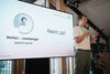 Moderation beim Bavarian Robotic Summit kündigt Stefan Daxenberger von Patch.Work an