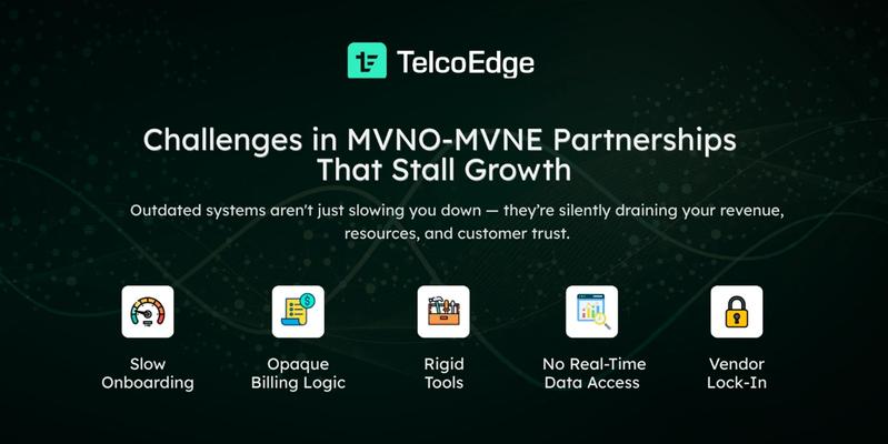 Challenges in MVNO-MVNE
