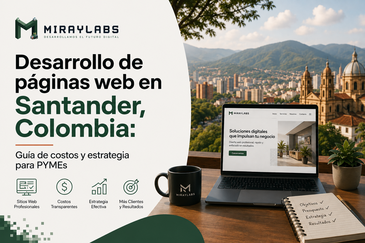 Desarrollo de páginas web en Santander: Guía de costos y estrategia para PYMEs