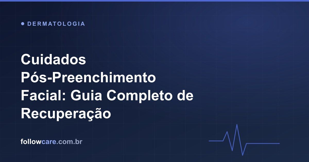 Recuperação após preenchimento facial com ácido hialurônico