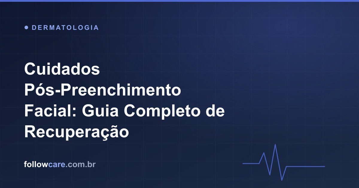 Recuperação após preenchimento facial com ácido hialurônico