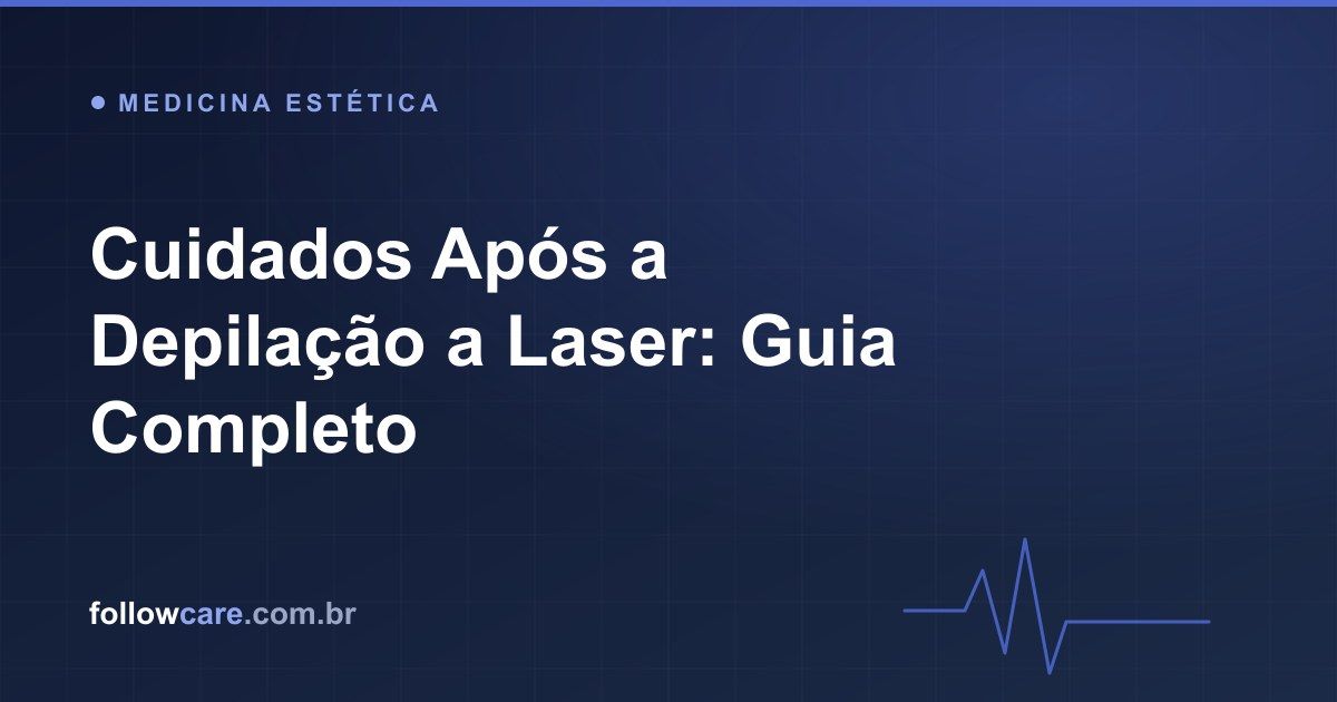 Cuidados e fotoproteção após a depilação a laser