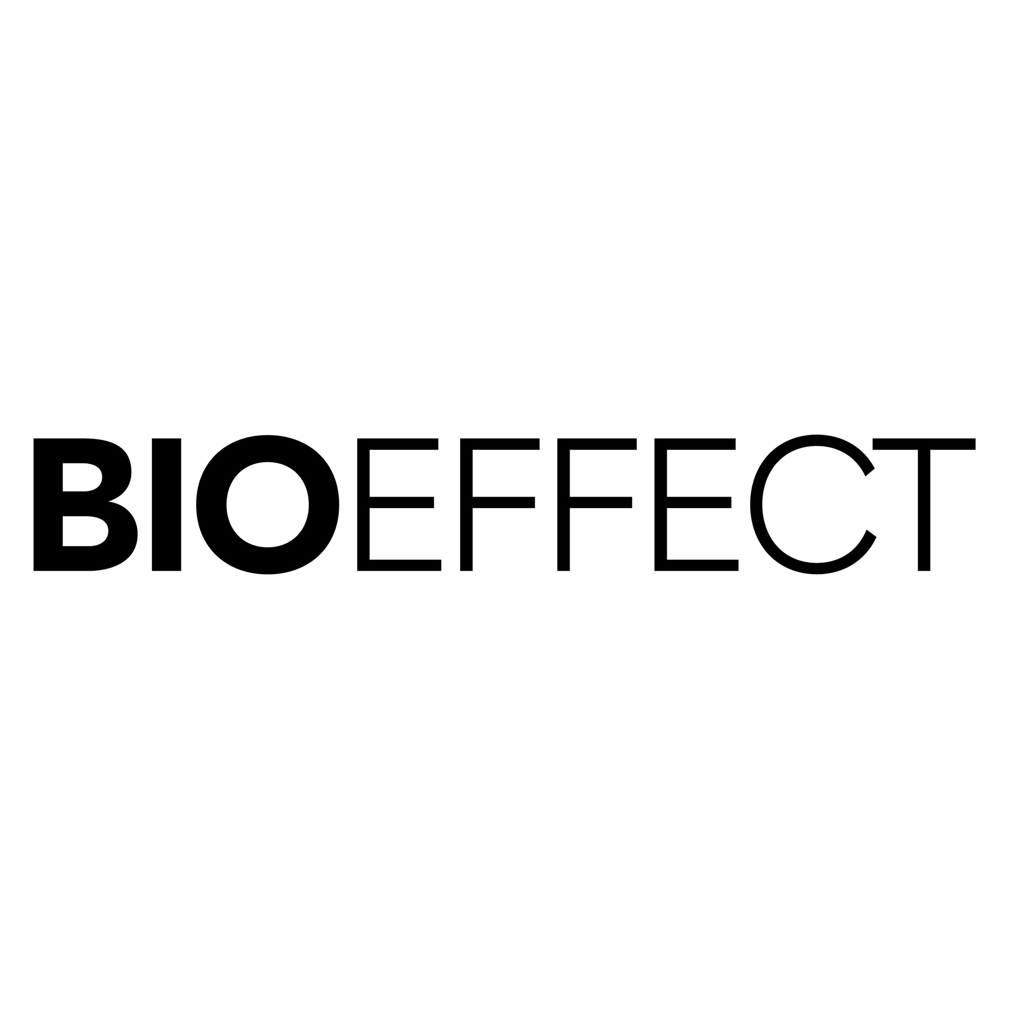 BIOEFFECT logo with black text