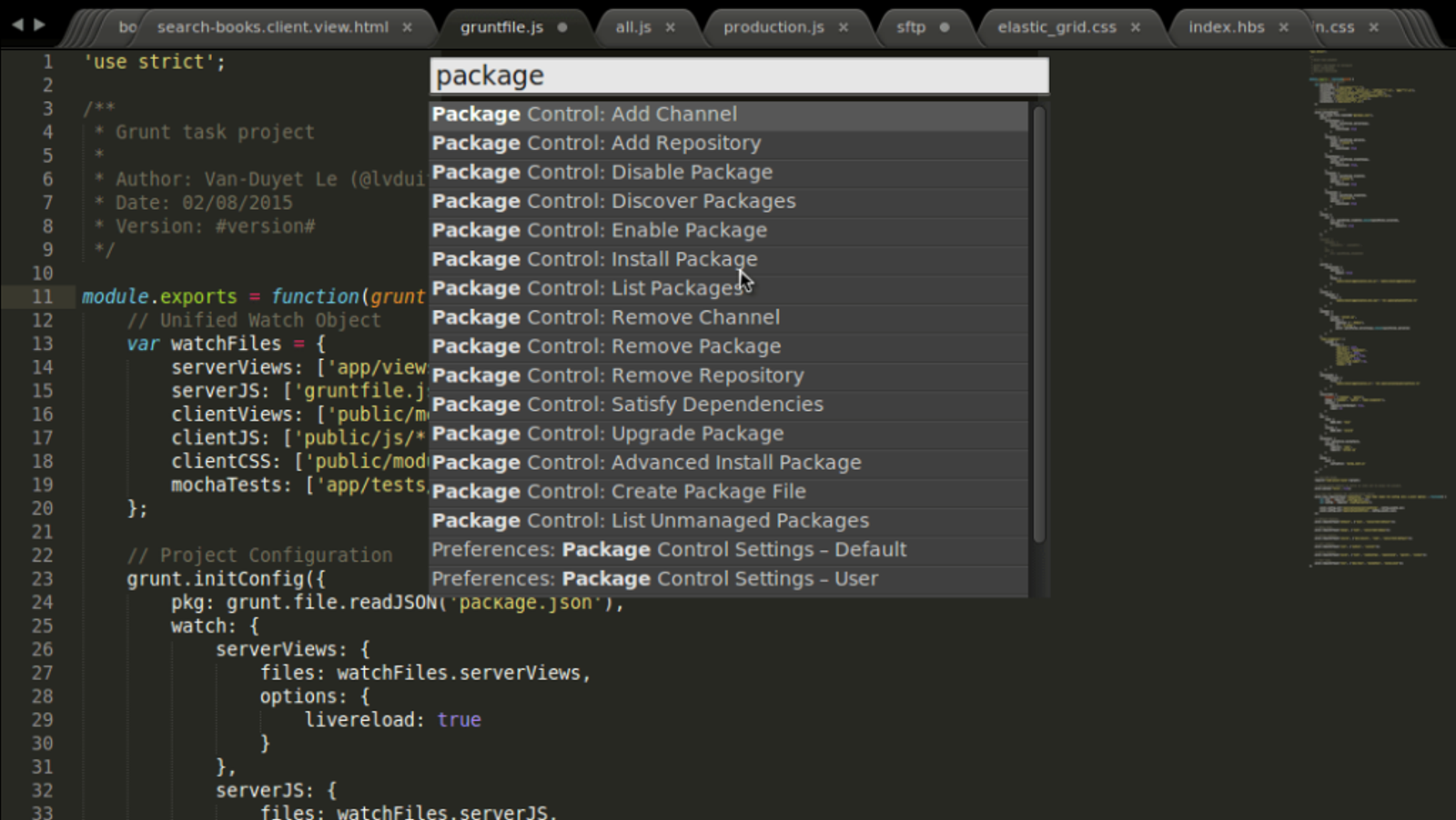 Package-control - Sublime Text Tips, Trick and Shortcut