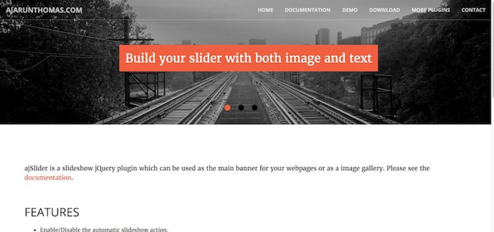 ajSlider - Image Sliders
