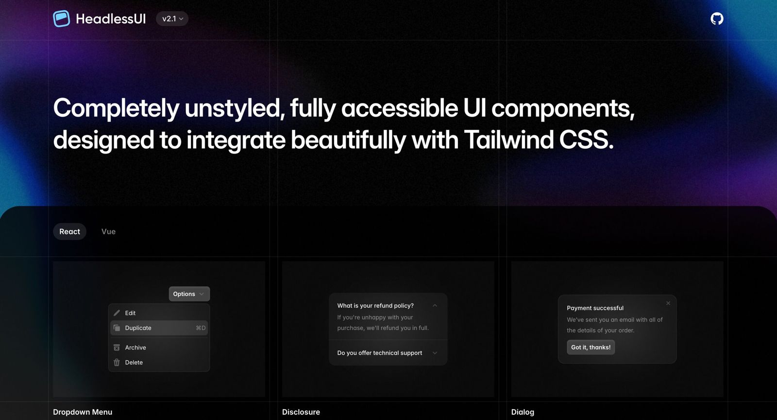 Headless UI