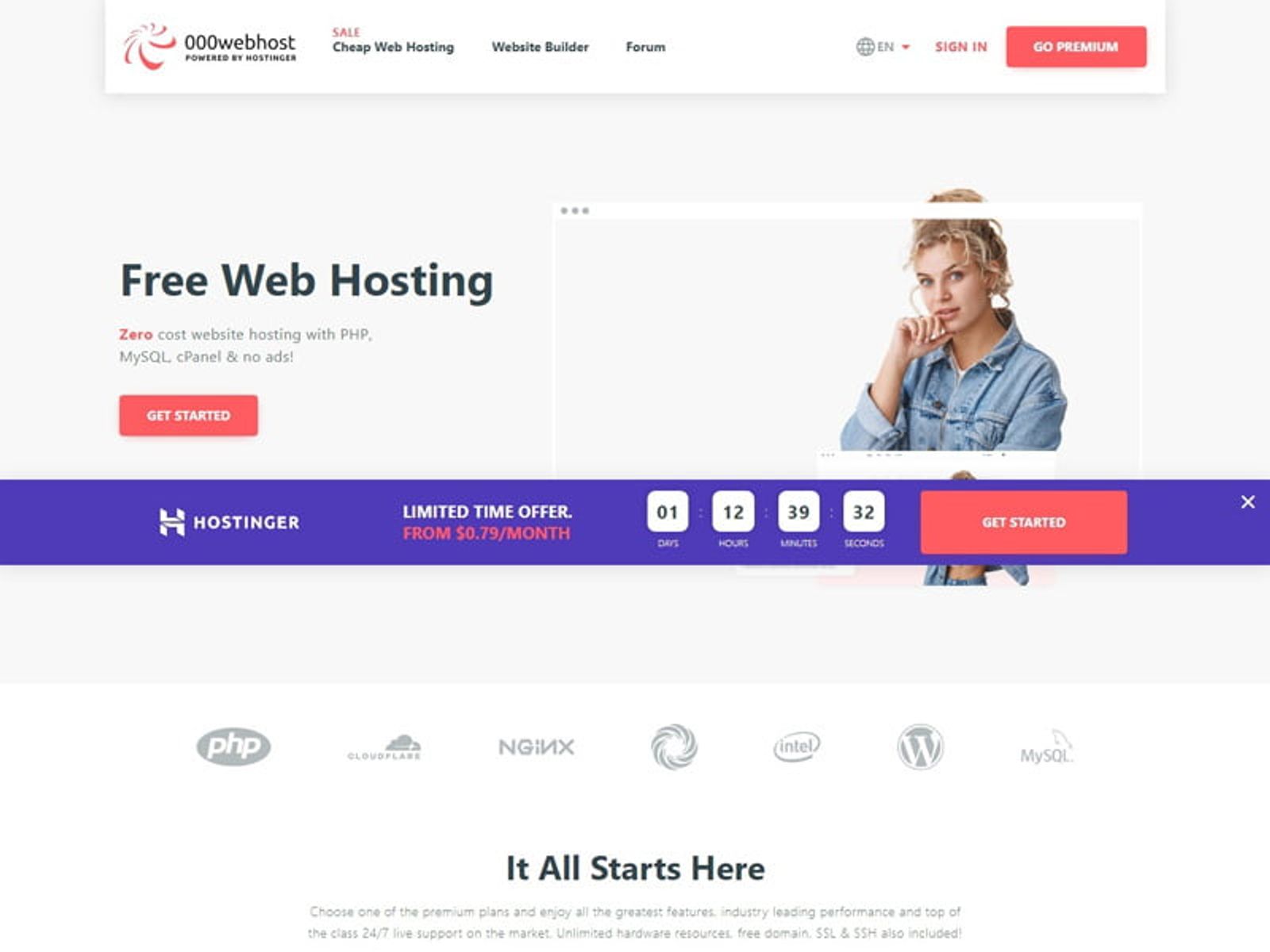000Webhost - Free HTML Hosting Provdier