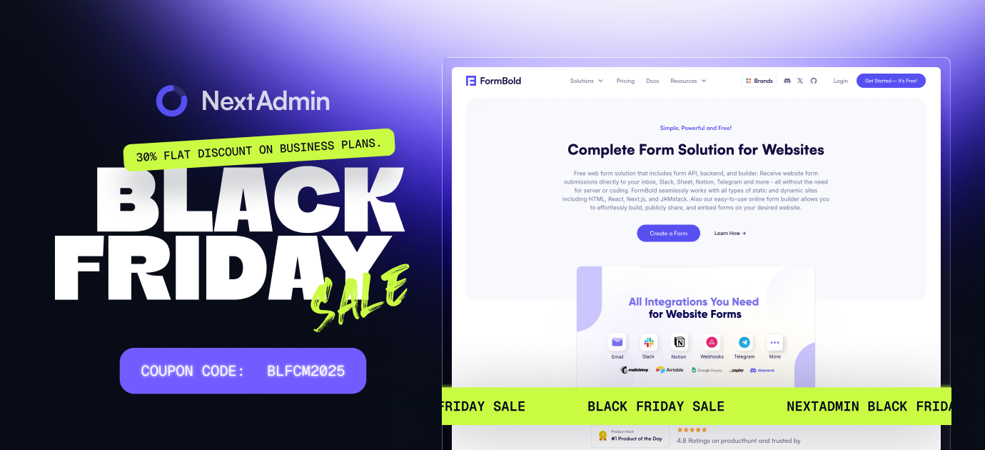 Next.js Admin Dashboard Templates