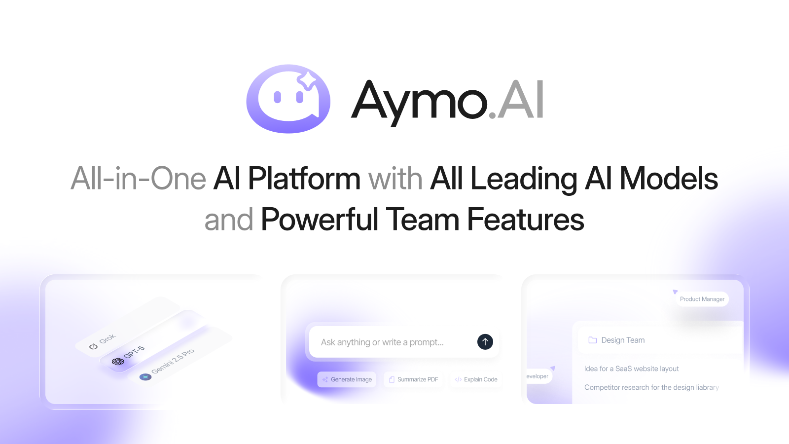 Aymo AI - All-in-One AI Aggregators