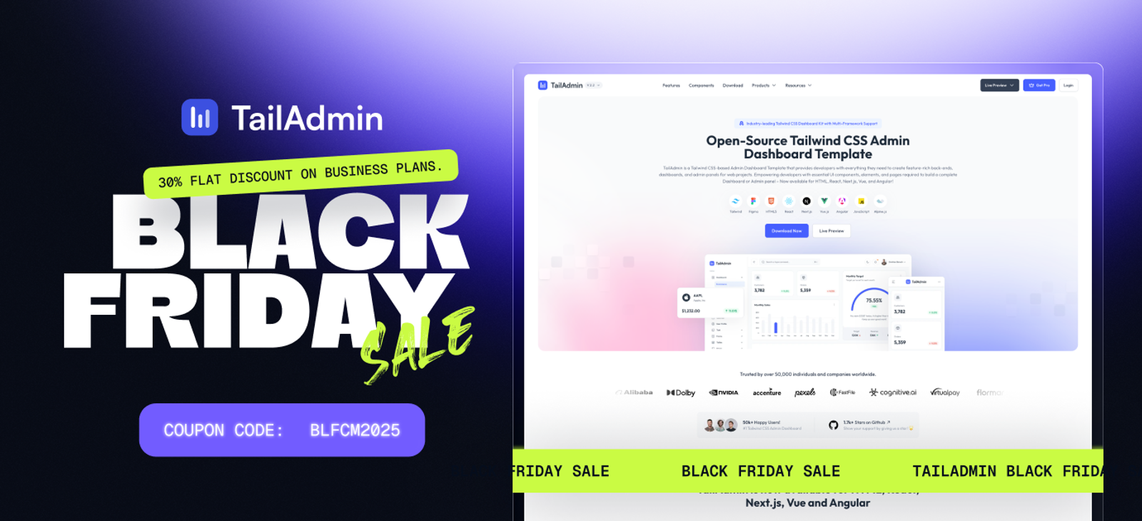 TailAdmin - Black Friday Deals 2025