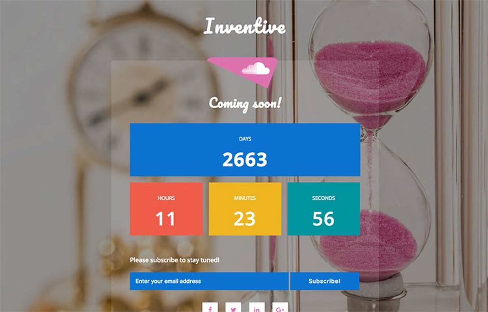 Invetive -Bootstrap Event Templates