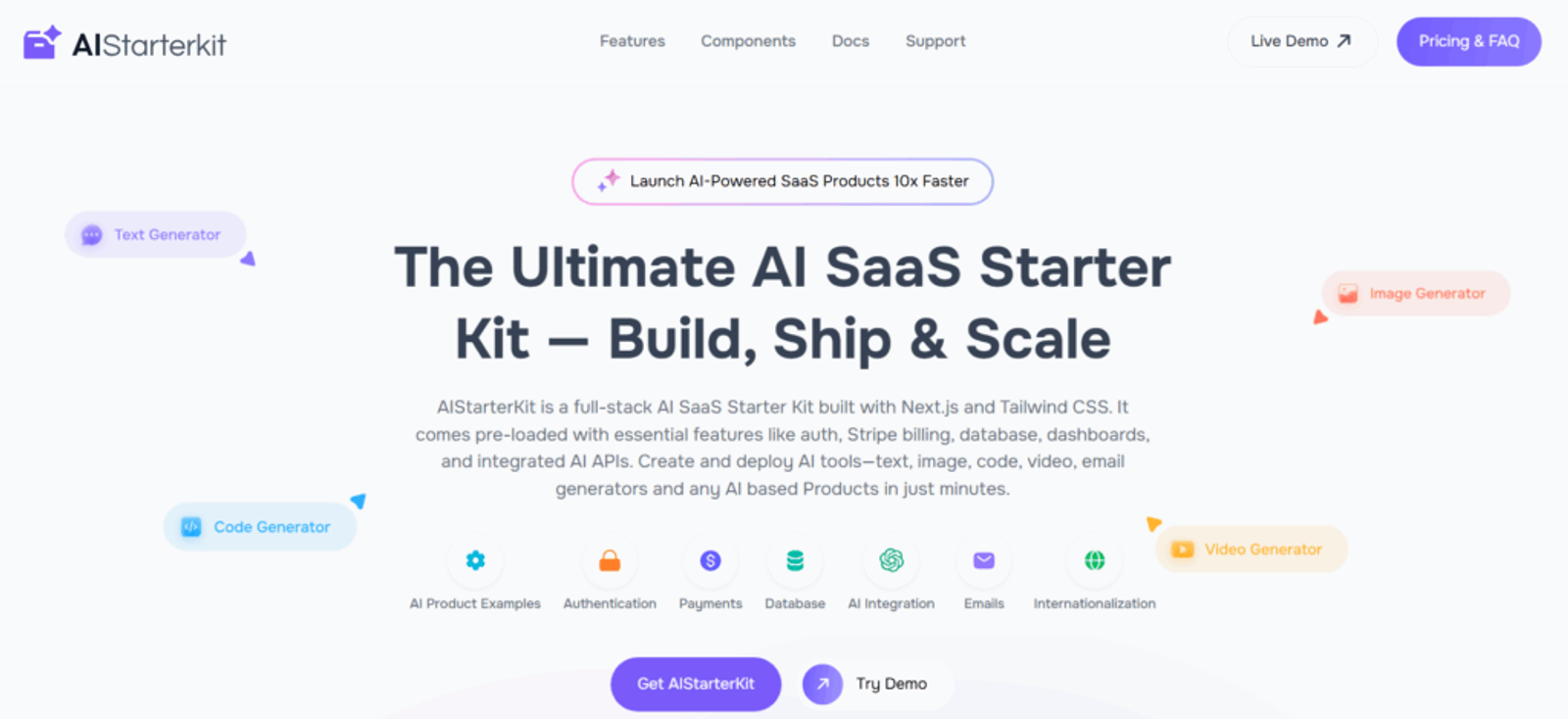 saas starter kit
