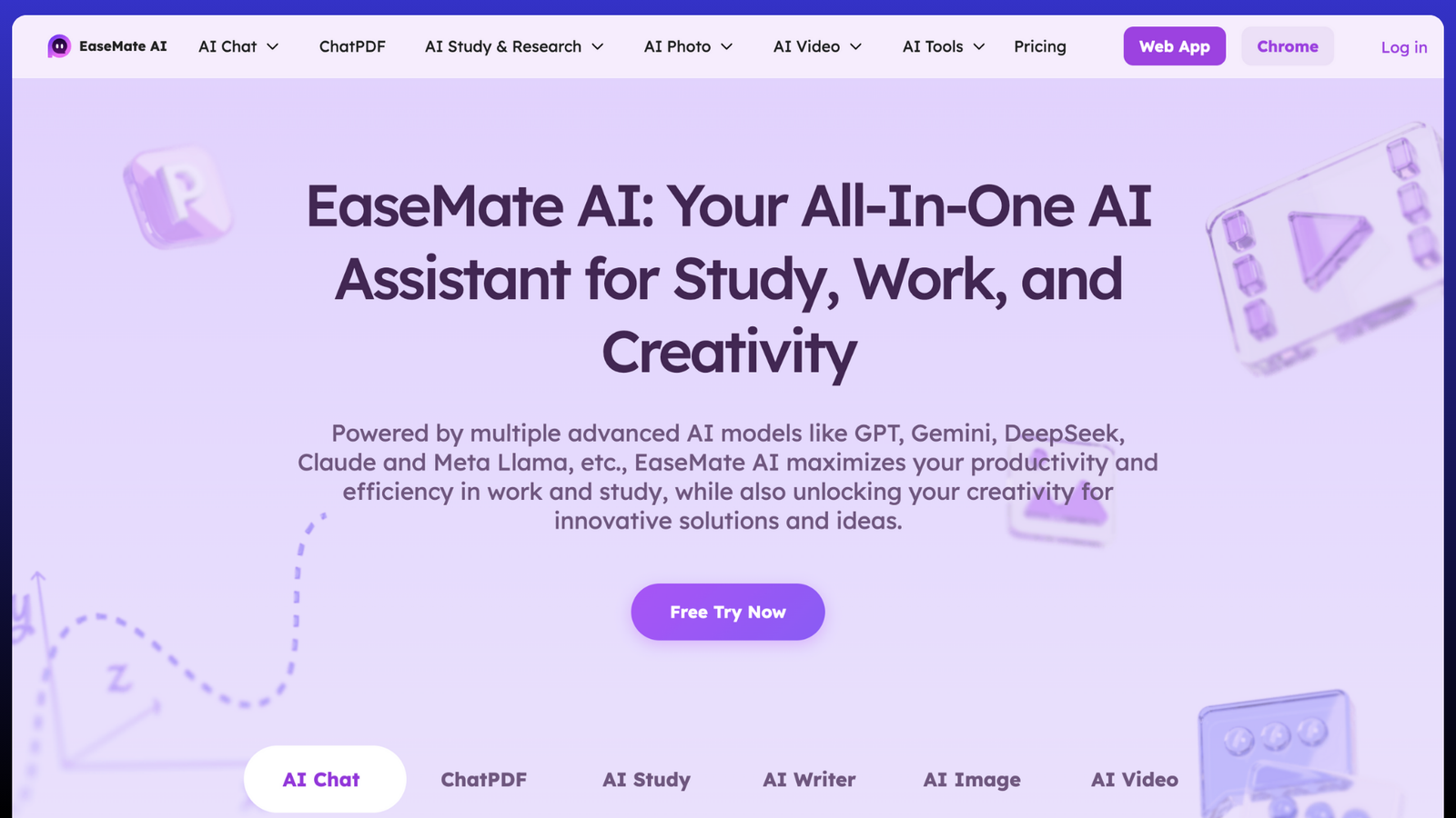 All-in-One Assistant for Work and Study