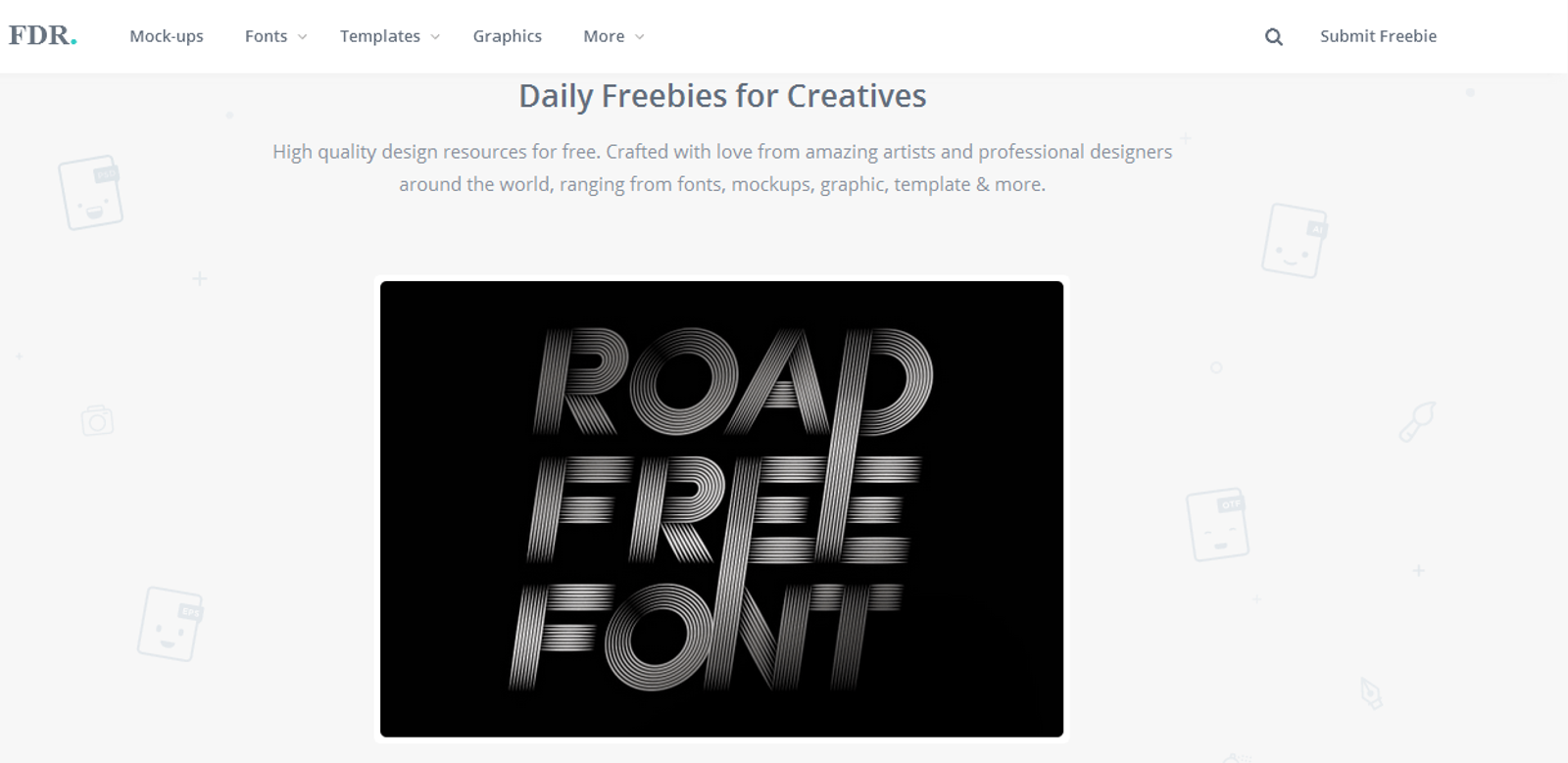 FDR - Free Design Resources