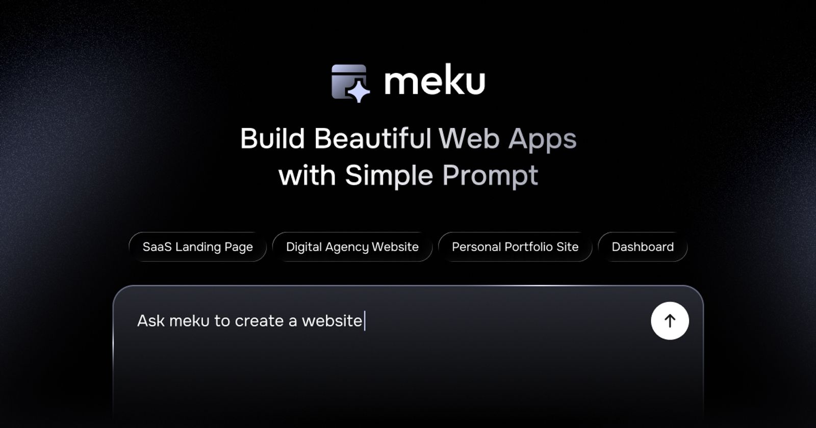 Meku - AI Web Apps Builder