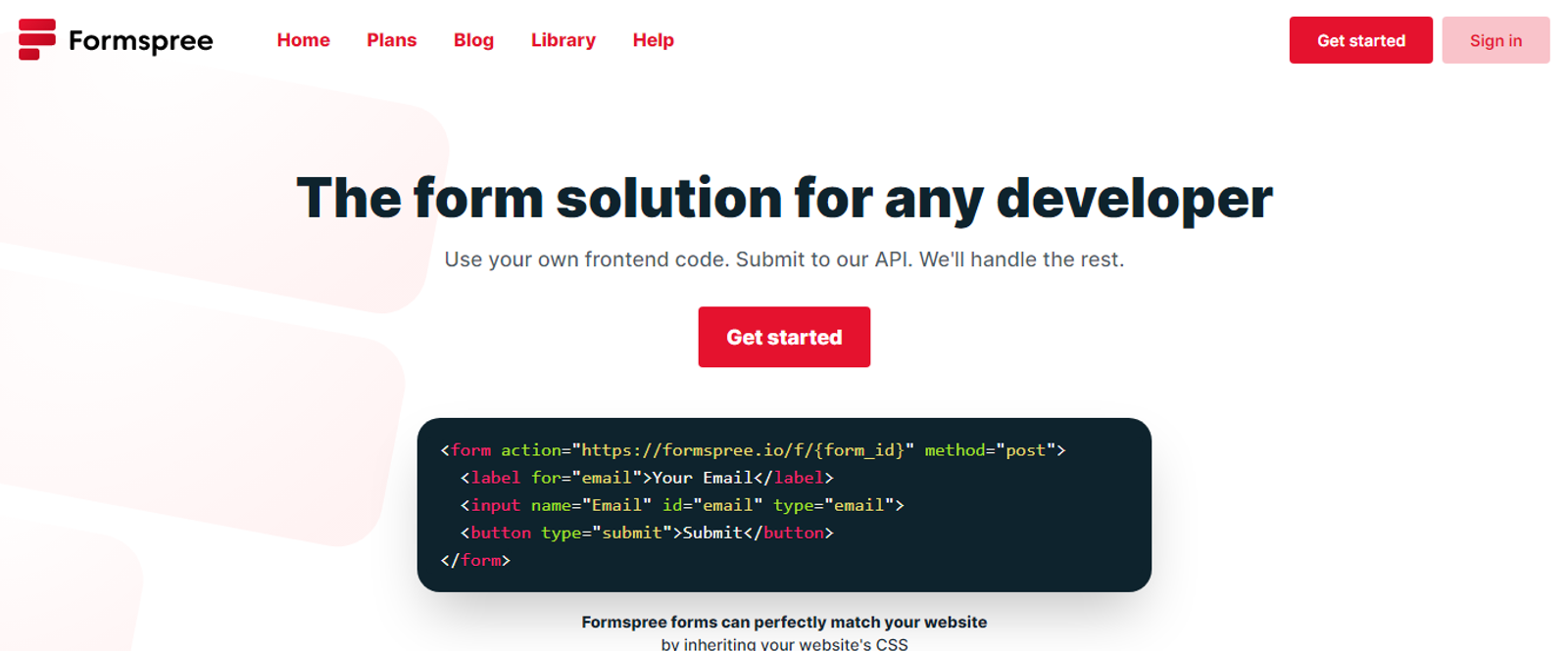Formspree - Form For Static Sites