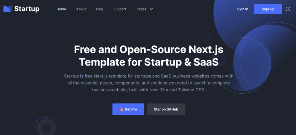 startup