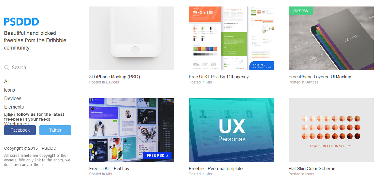 PSDD - Free Graphic Design Resource