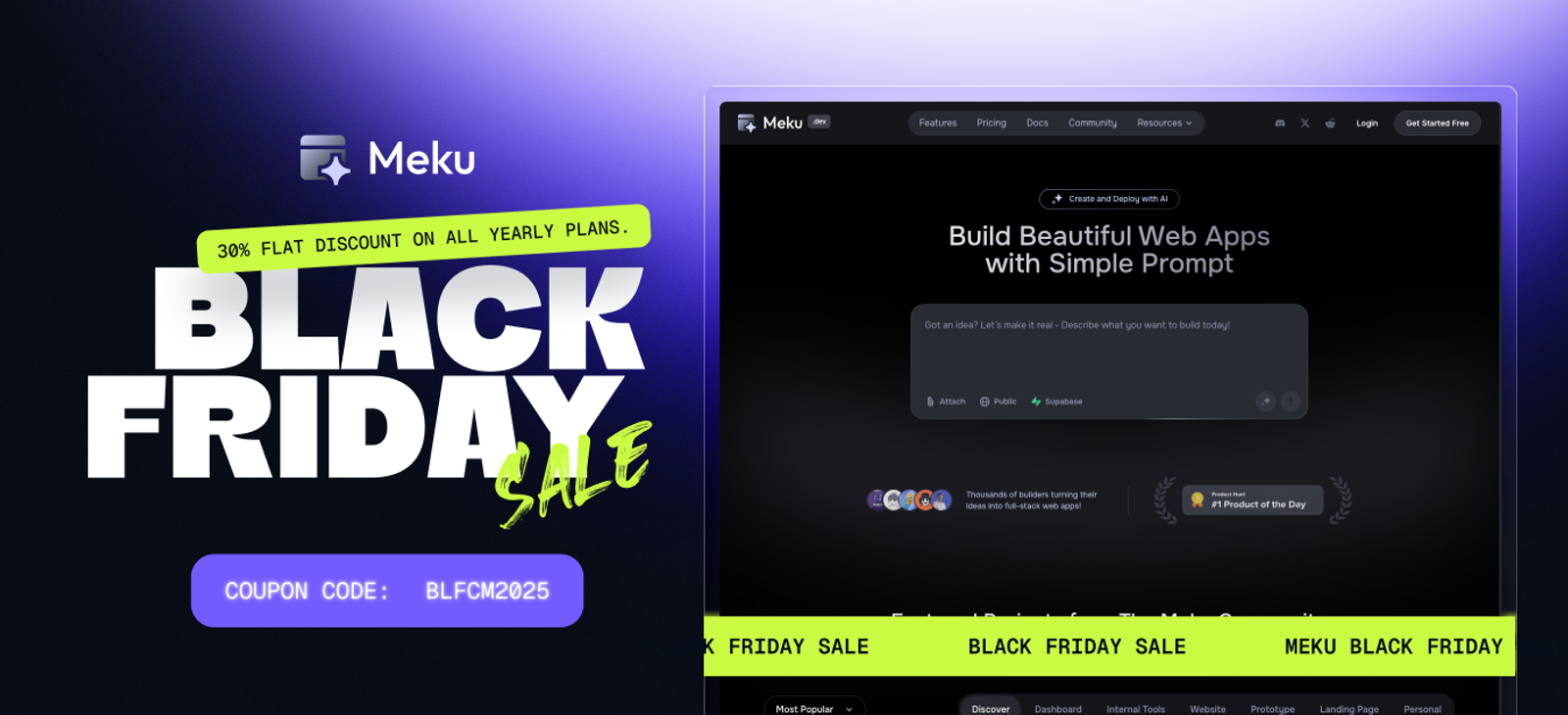 Meku - AI Web App Builder