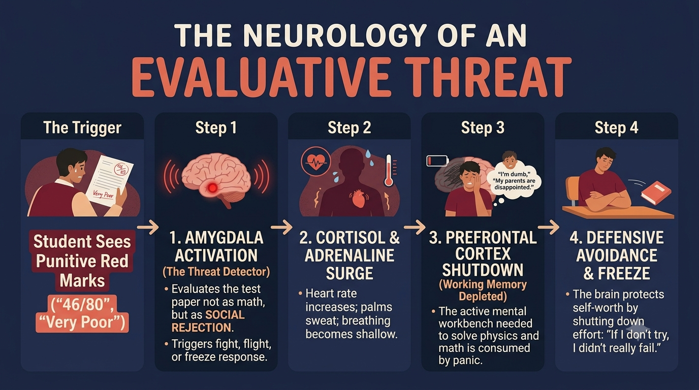 The neuralogy of Evaluative Threat