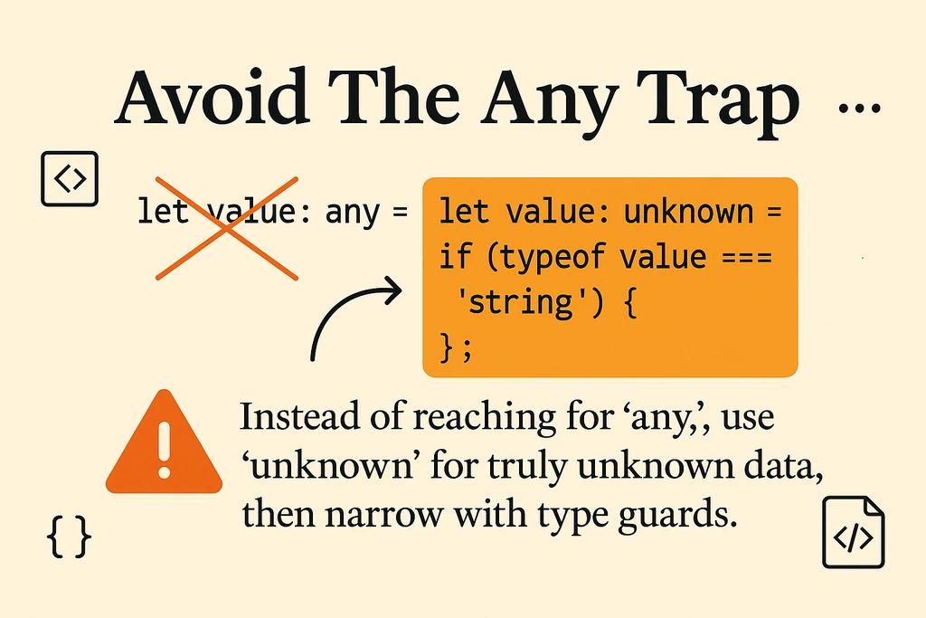 Avoid The Any Trap