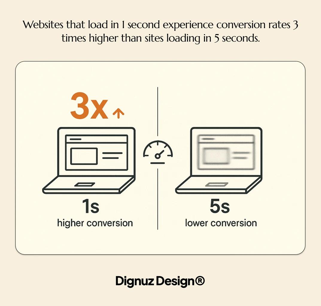 Websites load speed