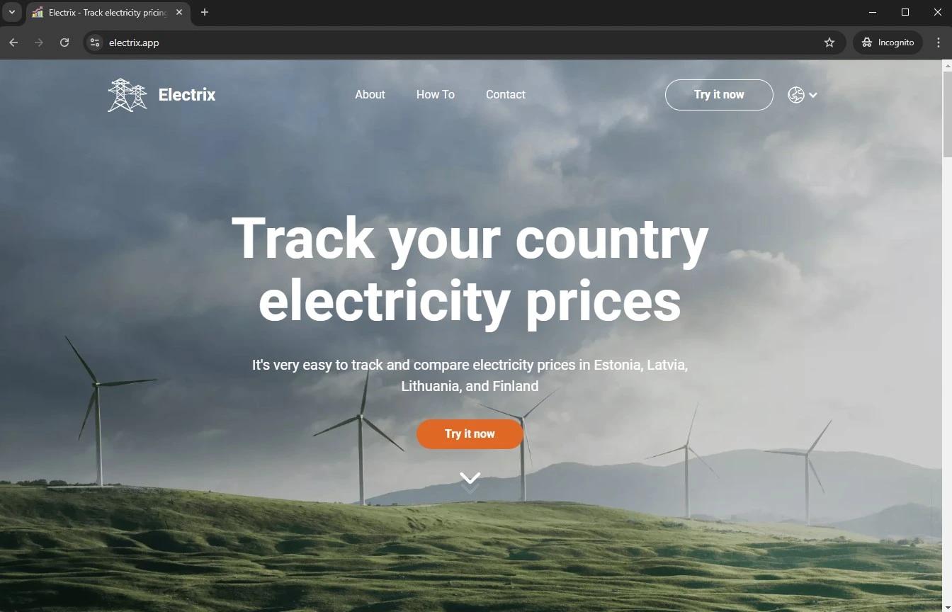 electrix website