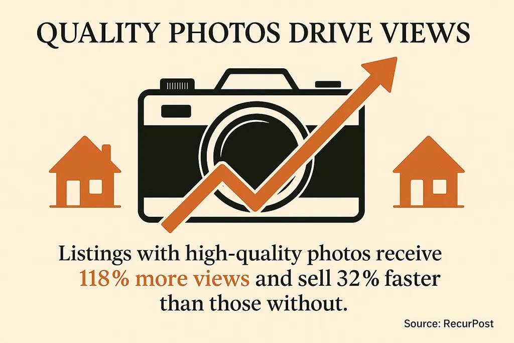 quality photos drive views