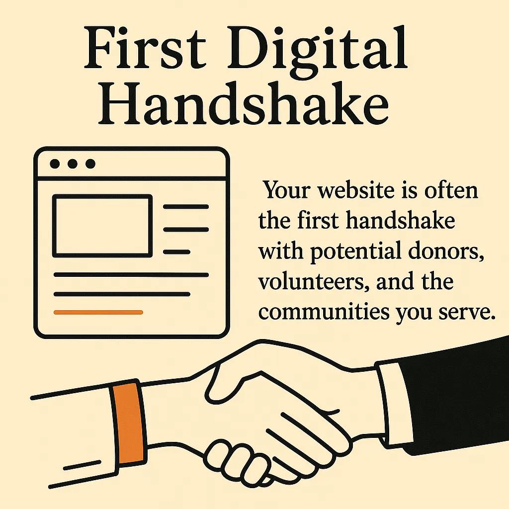 First Digital Handshake