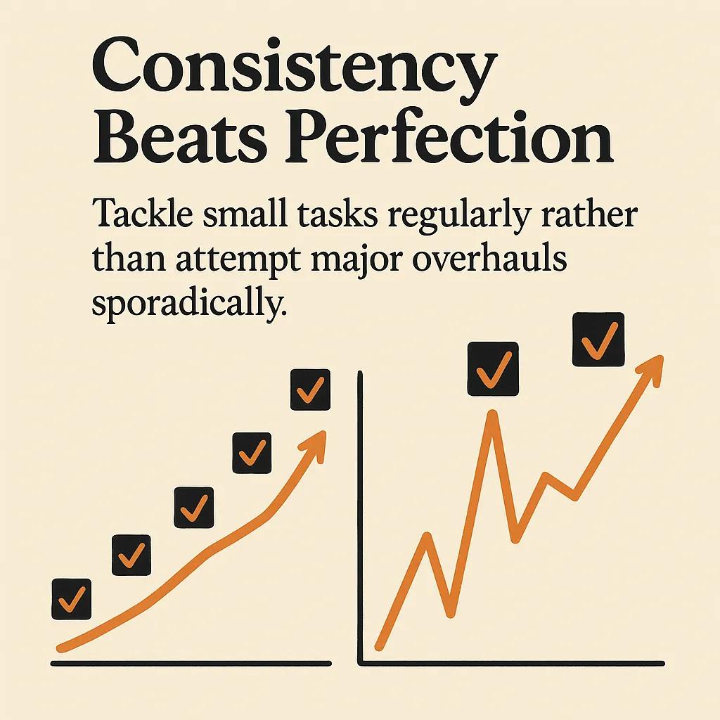 Consistency Beats Perfection