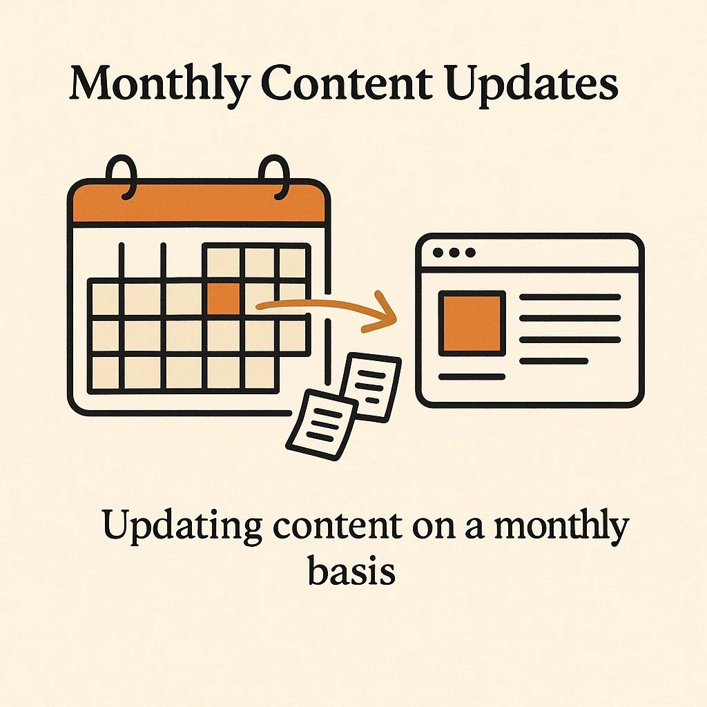 Monthly Content Updates